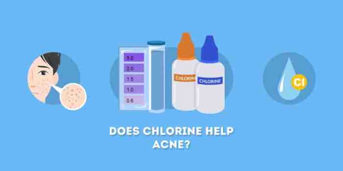 Does chlorine help bee stings