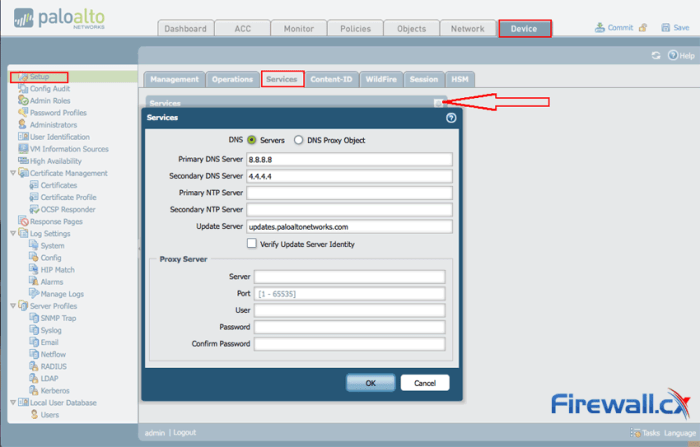 Palo alto web proxy license