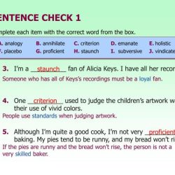 Chapter 7 sentence check 2 answer key