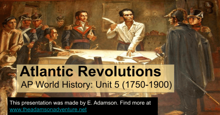 The atlantic revolutions challenged the absolute and divine authority of