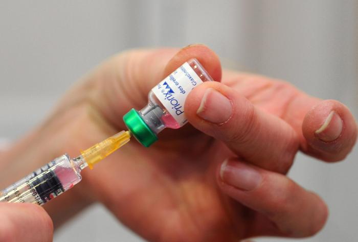 Measles mmr rash wales after vaccination rise jab outbreak bbc javascript targets hit take